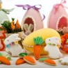 Bunny & Carrot Cutters Set of 2 by Decora