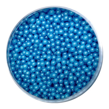 Ανοιχτό Μπλε γυαλιστερές πέρλες 4χιλ. Pearlicious 70γρ