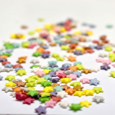 Sprinklicious Colorful Stars Mix 9mm 1kg. E171 Free