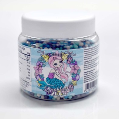 Sprinklicious Pearls Mermaid Mix 4mm 200g E171 Free