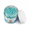 Light Blue/Turquoise Glimmer Pearls 4mm 70g