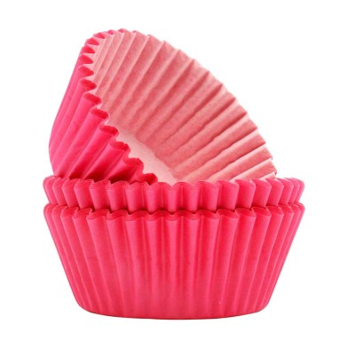 Pink Cupcake Cases by PME pk/60