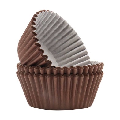 Σοκολατί θήκες για Cupcakes της PME 60τεμ.