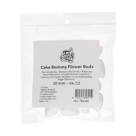 Dummy Flower Buds 20mm Pk/12 by Funcakes