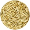 Metallic Sugar Rods XL  Yellow Gold 70g by Funcakes