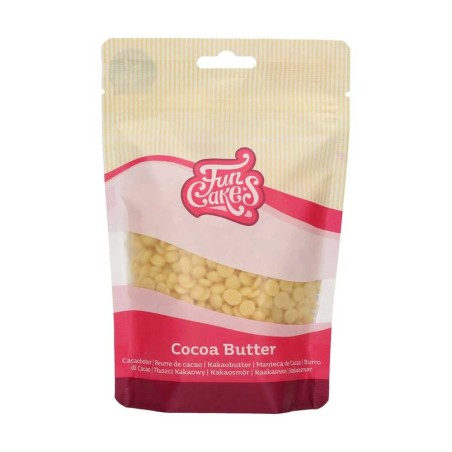 Cocoabutter Drops 200g by Funcakes