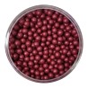 Burgundy Metallic 5mm Pearls 200 gr.