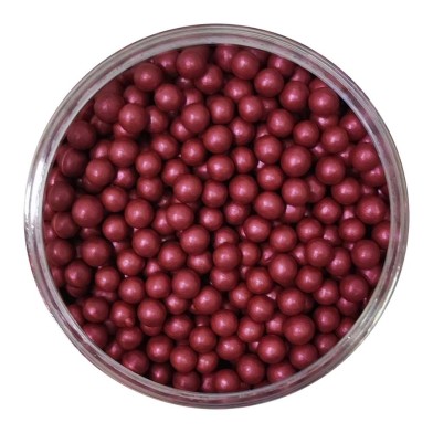 Burgundy Metallic - 5mm Pearls 1kg