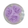 Lilac Roses Set of 3 - 6cm