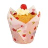 Raspberry PME Tulip Muffin Cases Pk/24