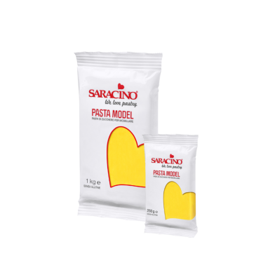 Yellow Modeling Paste By Saracino 250Gr