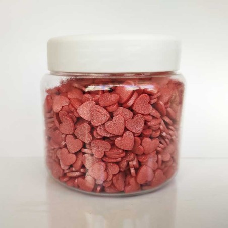 Red Heartwarmers - Sugar Sprinkles 150gr E171 Free