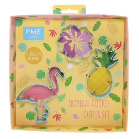 Tropical Cookie Cutter Set of 3 by PME