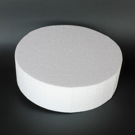 Styrofoam for Dummy cakes - Round Ø35xY07cm