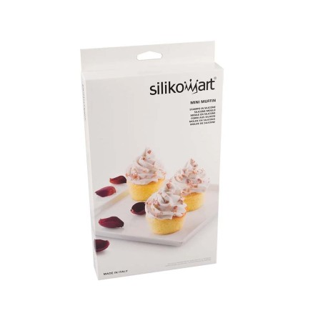 Mini Muffin Καλούπι Σιλικόνης της Silikomart  Ø5,1xΥ2,8εκ.