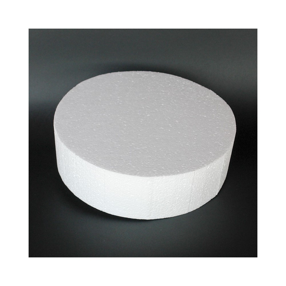 Styrofoam for Dummy cakes - Round Cylinder D06xH15cm