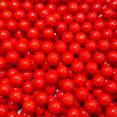 Red Pearls 7mm Pearlicious 170g E171 Free