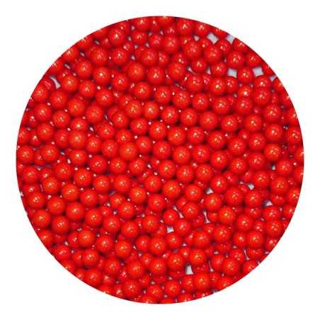 Κόκκινες Πέρλες 7χιλ Pearlicious 60γρ. E171 Free