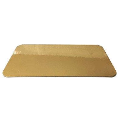 Gold 3mm thick Board for the Christmas Log Box 15x30cm