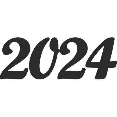 Στένσιλ 2024 Κλασικό Σχέδιο για άχνισμα Βασιλόπιτας Π20εκ