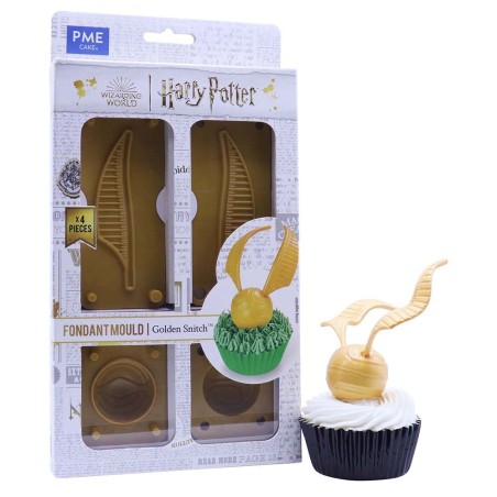 Golden Snitch - Quidditch Fondant Mold Set of 4 by PME
