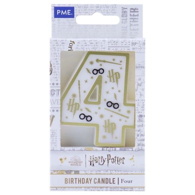Number 4 Harry Potter Candle by PME