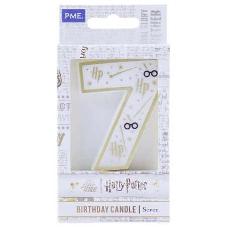 Number 7 Harry Potter Candle by PME