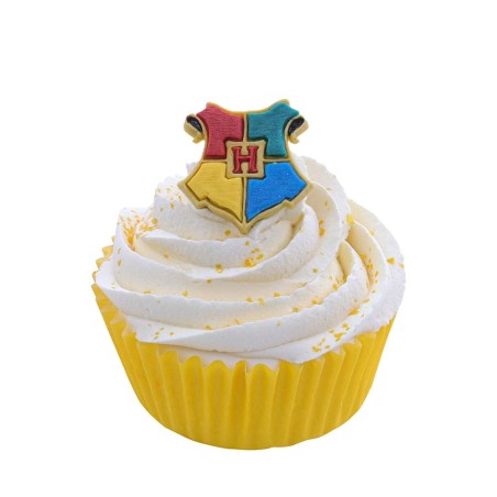 Hogwarts Βρώσιμα Διακοσμητικά Toppers για Cupcakes 6τεμ. PME
