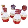 Gryffindor House Cupcake and Treat Toppers Set of 25pcs by PME