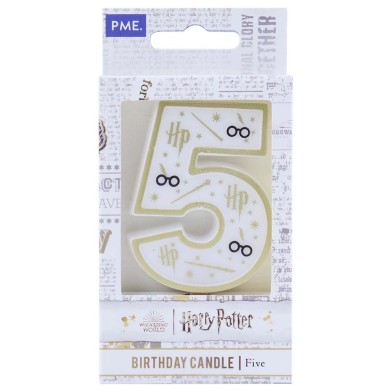 Number 5 Harry Potter Candle by PME