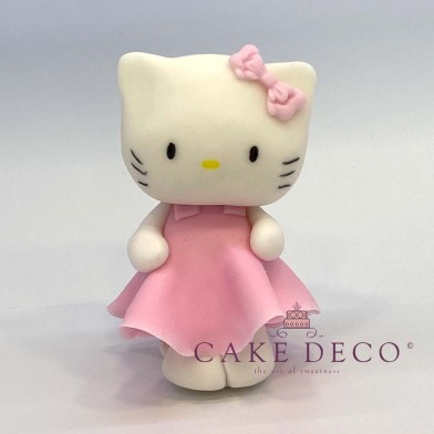 Cake Deco babypink Kitty (inspired by the figure Hello Kitty)