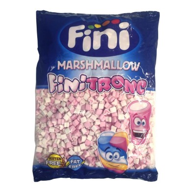 Mini Hearts White/Pink Marshmallow 900g-1kg