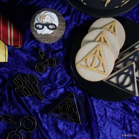 Harry Potter Fondant & Cookie Cutter, Deathly Hallows