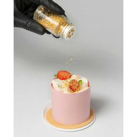 Edible Gold Crumbs 70μg bag 23kts.