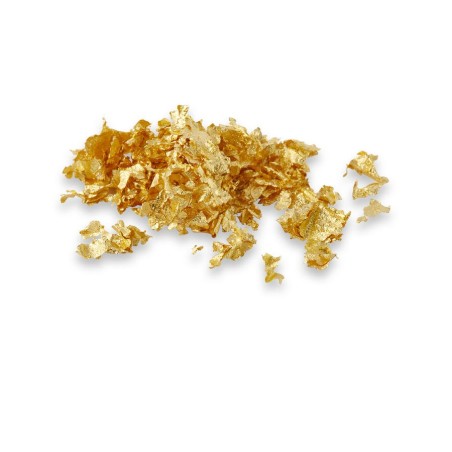 Edible Gold Flakes 70μg bag 23kts.