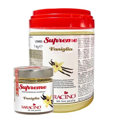 Vanilla Bourbon Flavouring Paste Saracino Le Supreme 1kg