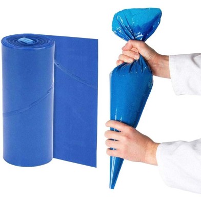 65cm Blue Antislip Piping Bag 10pcs Sweetflow