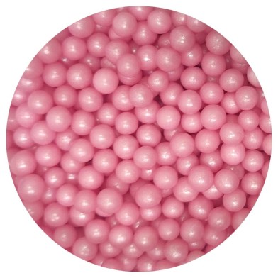 Pink Shimmer Pearls 5mm E171 Free 80g