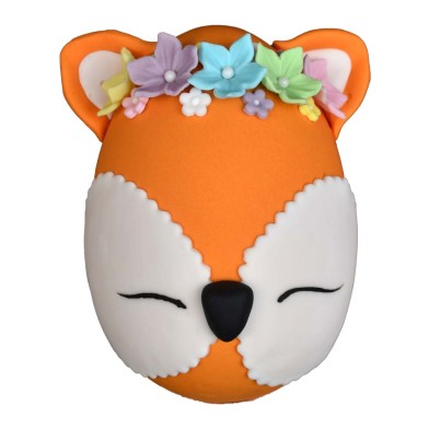 Foxy Decorated Easter Egg 250gr