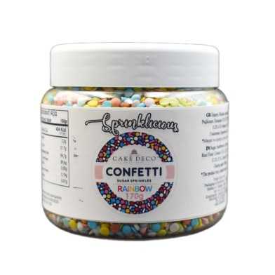 Rainbow Confetti Mix 200g Sprinklicious