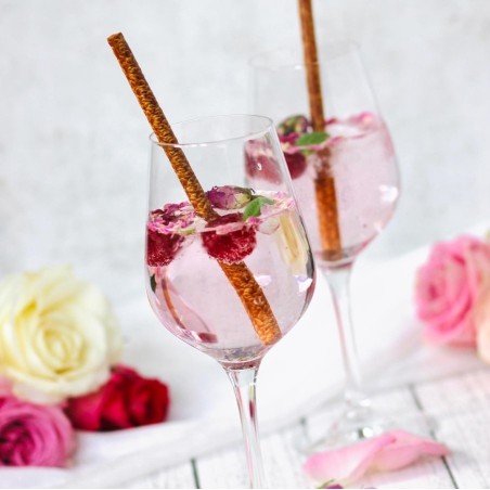 dried flower drinks decoration