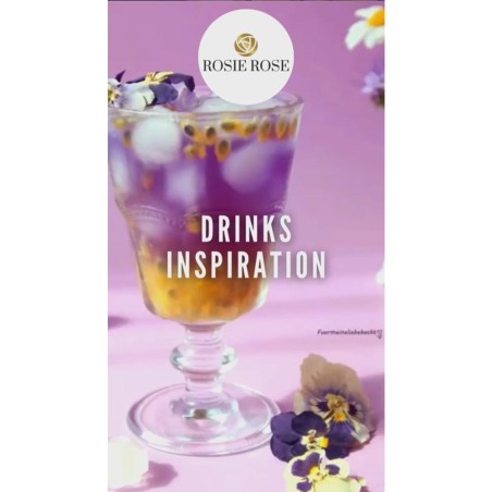 dried flower drinks decoration