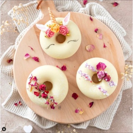 donuts dried flower decoration