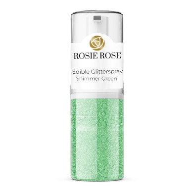Emerald Green Edible Glitter Spray E171 Free 5g by Rosie Rose
