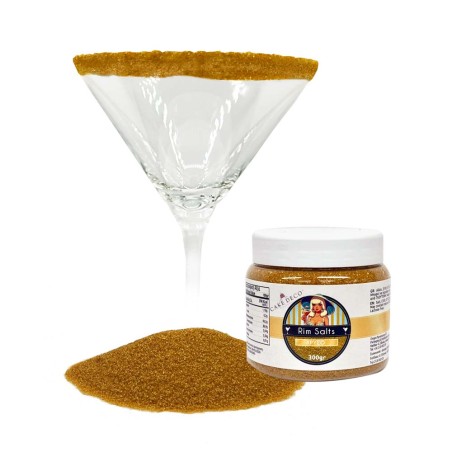 Fine Gold Salt for Glass Rim 300g