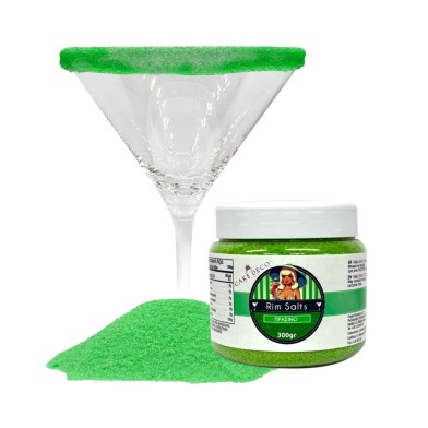 Πράσινο Ψιλό Αλάτι για χείλος ποτηριού - Rim Salt 300γρ