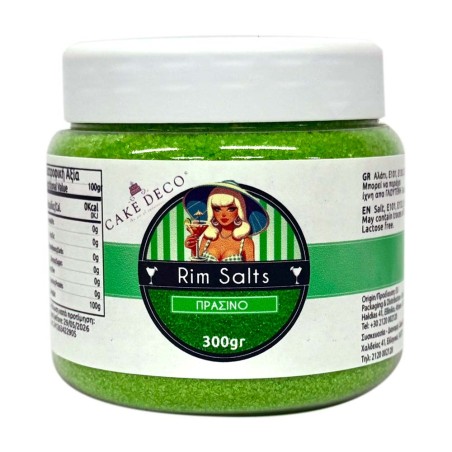 Fine Green Salt for Glass Rim 300g