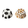 Soccer Champions Cupcake - Baking Cases 36 pcs, D 50 x h32 mm