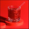 Red Glitter for drinks, cocktails & pastry decoration 10g by Deco Republic E171 Free