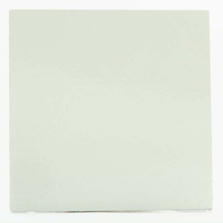 4" Silver Board Square (2mm Thick)